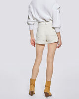 NANNIE TWEED BELTED MINI SHORTS image number null